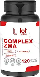 Zma 700mg 120 cápsulas Lot Nutrition