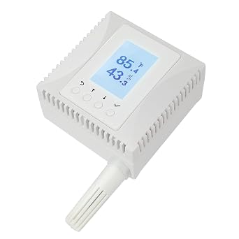 Network Temperature Humidity Monitor, THERMOMETER, Environmental Sensor, Supports MQTT, BACnet, SNMP, Modbus TCP, PoE Power Supply