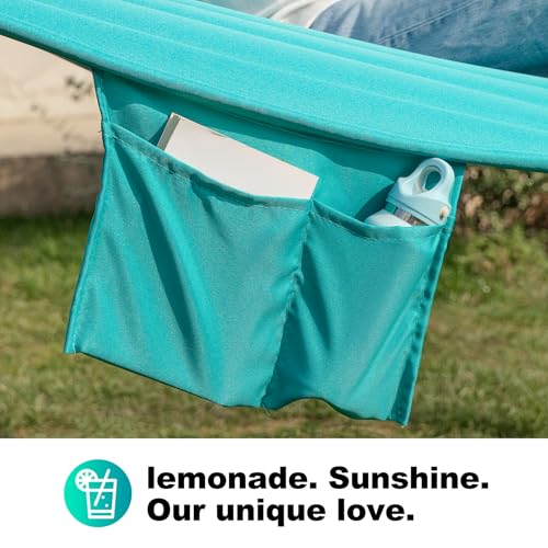 Image of GAFETE 2 Person Hammock with Stand for Outside, Heavy Duty Steel Stand