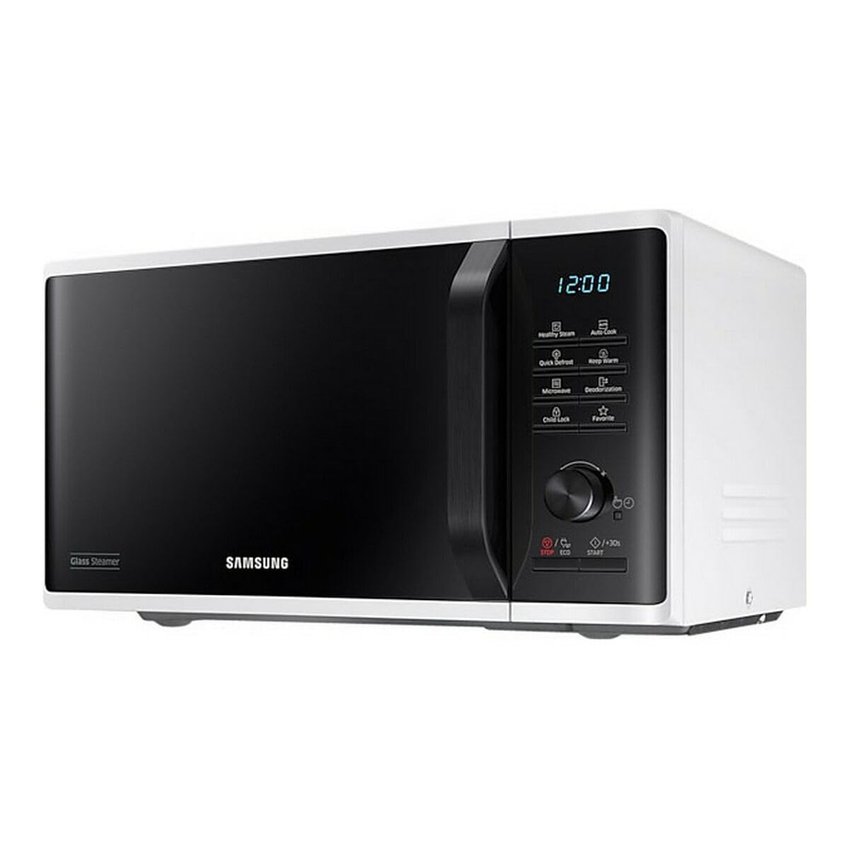 SAMSUNG - Solo microonde 23l / Comando elettronico + pulsante / Funzione Keep warm / Quick Defrost defrost / Steamer