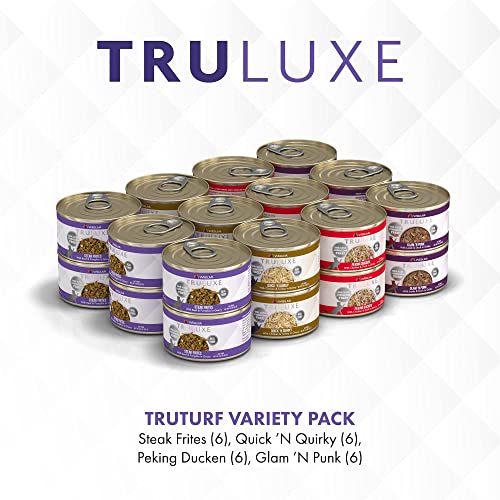 Weruva Truluxe Cat Food, Variety Pack, Truturf, Wet Cat Food, 3Oz Cans (Pack Of 24) #TOP3