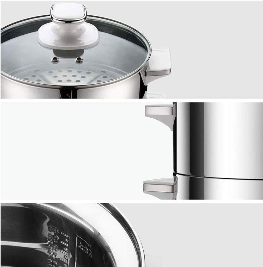 Electric Food Steamer 3 Layer Cooking Pot, 1360W, 11Liter Capacity, Expected Time Vegetable(