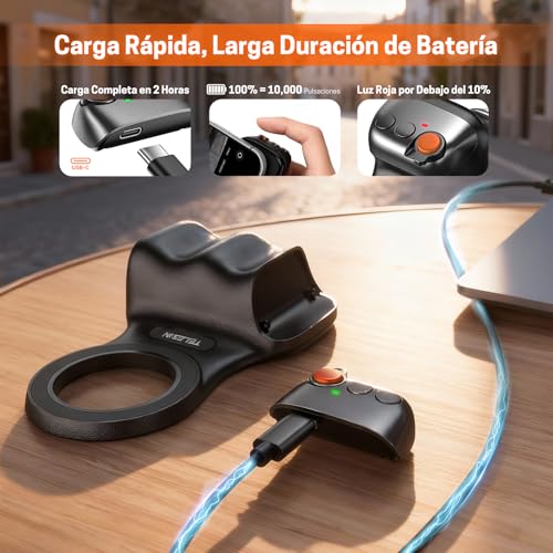 Jeebel Handle Grip Movil - Empuñadura Magnético para Smartphone con Mando a Distancia USB Inalámbrico & Rosca 1/4 Pulgada - Estabilizador Cámara para Teléfonos iPhone y Android para Selfie/Vlog/Video - imagen 8