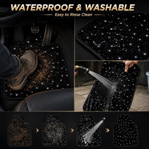 Image of Starlight Floor Mats for Car, SUVs, Trucks, App & Remote Control,USB