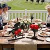 Amyhill 2 Pcs Derby Horse Decorations - Wooden Horse Racing Table Centerpieces with Red Roses, Derby Party Supplies, Horseman Racing Signs for Tiered Tray & Racehorse Themed Table Decor (Trophy) #3