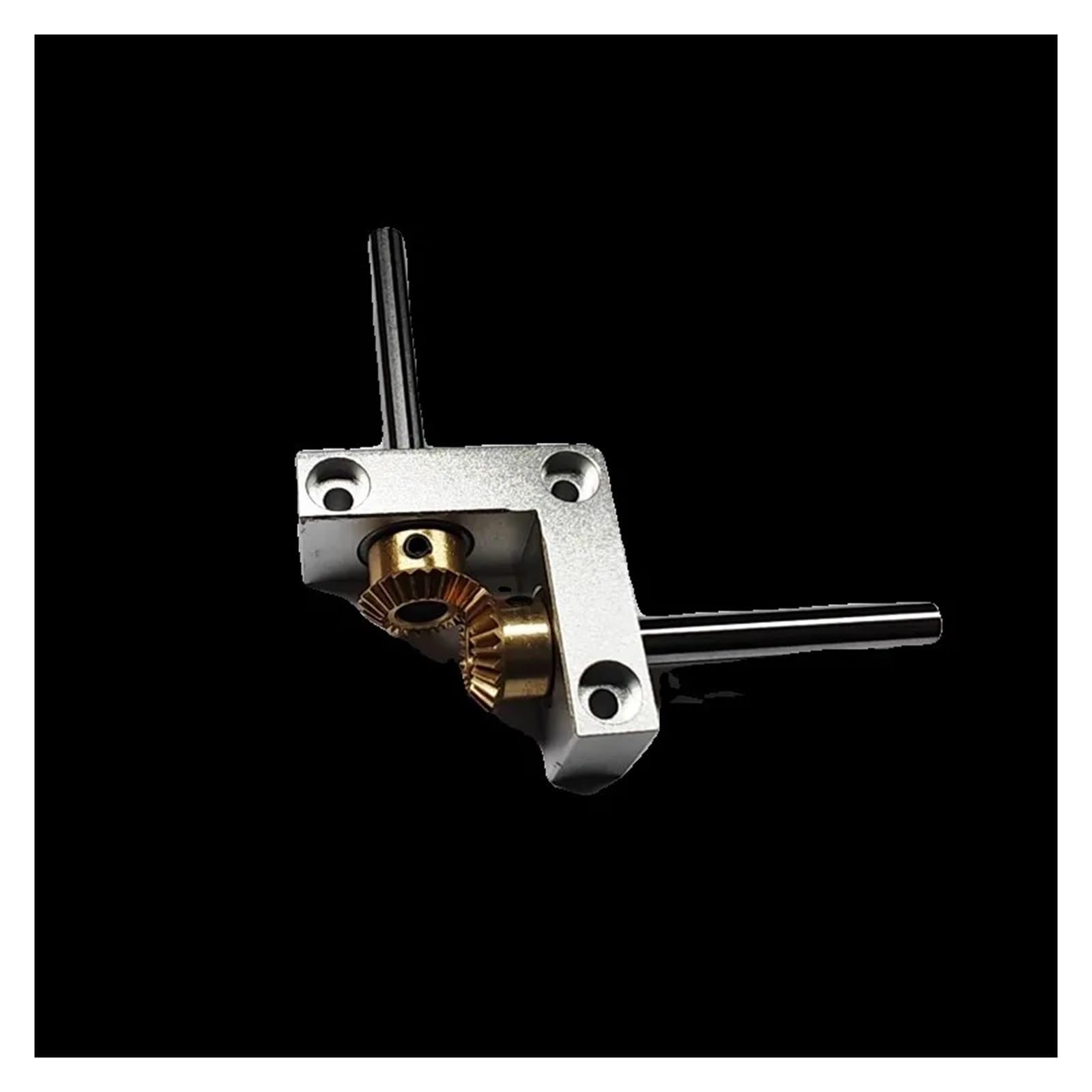 Miniaturowy rotator kątowy Mały 90 stopni 1:1 Przekładnia Stożkowa Komutator Model Skrzynia biegów Moduł DIY(4mm to 4mm)