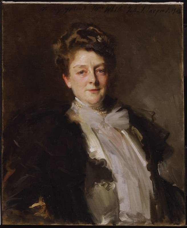 Cuadro en lienzo de la Sra. J William White para decorar tu oficina con arte clásico de Sargent