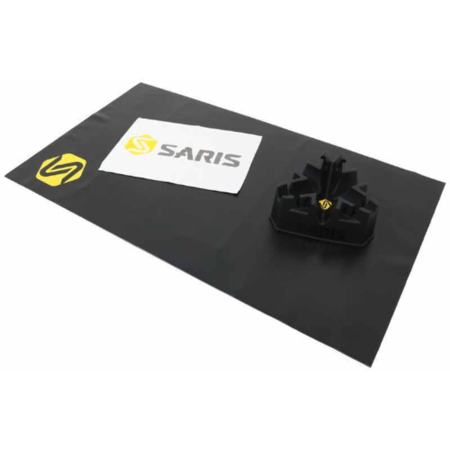 Trainer Climbing Block Saris Bike Trainer Accessory Kit - Includes Mat, Climbing Block & Towel Complete Trainer Kit
