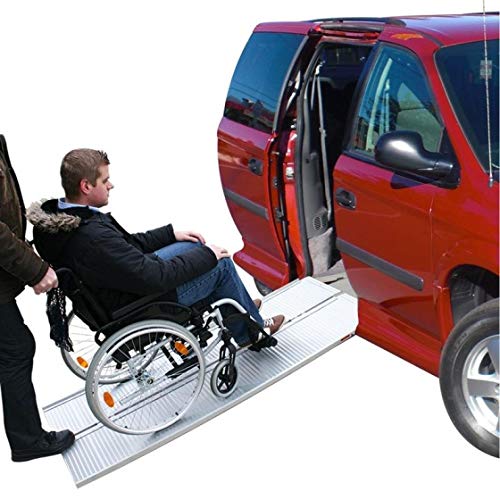 ProPlus Rampa de Acceso a vehículos de Aluminio para Silla de Ruedas (270 kg)