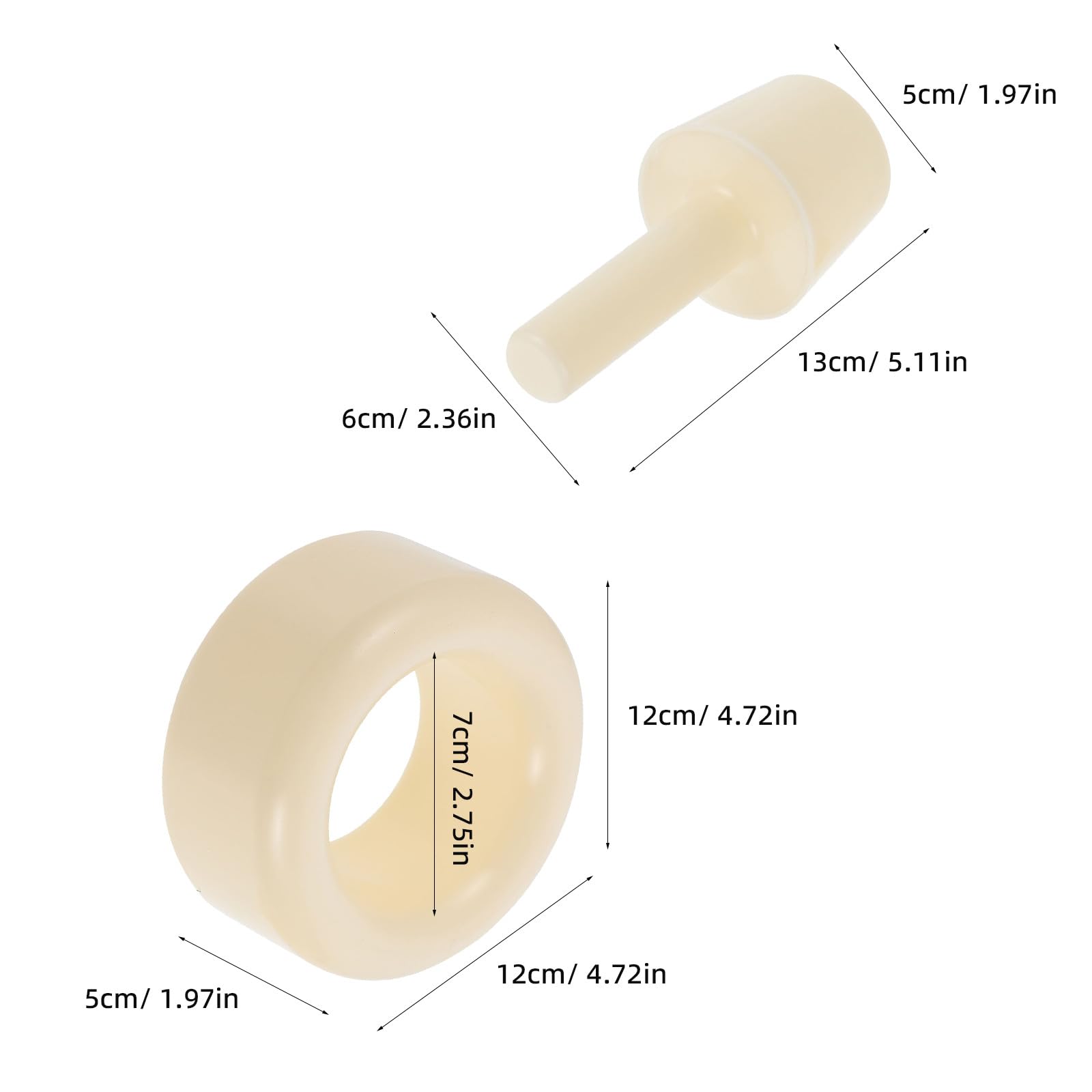 Operitacx Juego de 3 herramientas para formar conos de gofre, moldes para conos y cuencos de helado, moldes de plástico para rollos de huevo para repostería casera, rodillo reutilizable para cuernos