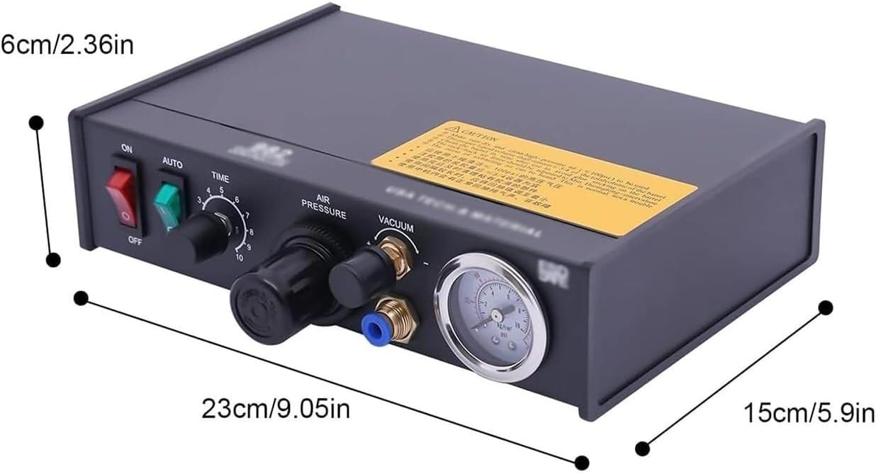 Semi-automatic/manual dispensing machine, pneumatic dispensing machine, automatic timing, suitable for electronic components and various water-based glues