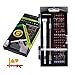 Precision Screwdriver Set S2 steel 64 in 1 Mini Micro Small Screwdriver Set Magnetic Electronics Repair Tool Kit Driver Kit Torx Screwdriver Set Pentalobe Bits for iPhone Macbook Laptop Computer