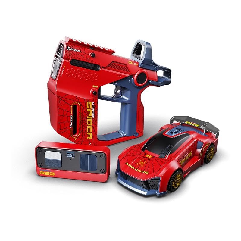 ss Electrical Laser Gun with Remote Control Car, Shooting Multiplayer Game Set, Red-image-44