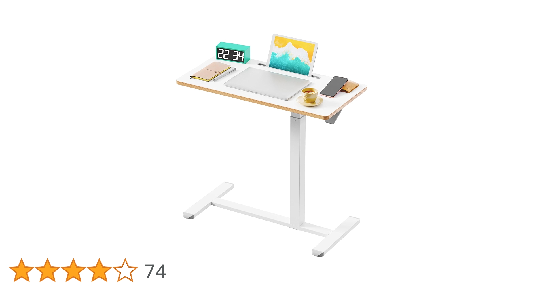 スタンディングデスク サイドテープル 68~101cm キャスター フック付き Amazon.co.jp: GIBBON MOUNTS 昇降式デスク 幅80cm×奥行き40cm