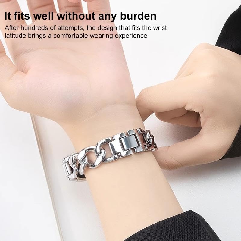 Correa de acero para Xiaomi Smart Band 10/9/8 miniatura 6