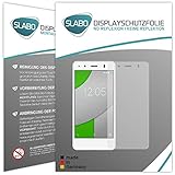 Slabo 2 x Bildschirmfolie für BQ Aquaris A4.5 Bildschirmschutzfolie Zubehör No Reflexion MATT - Made IN Germany