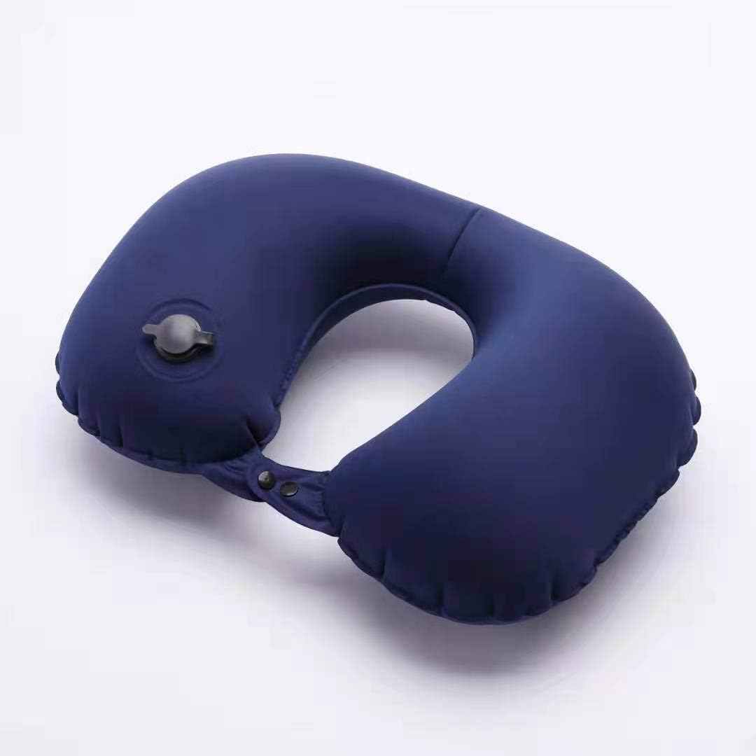 Almohada Hinchable de Cuello (Azul Marino)