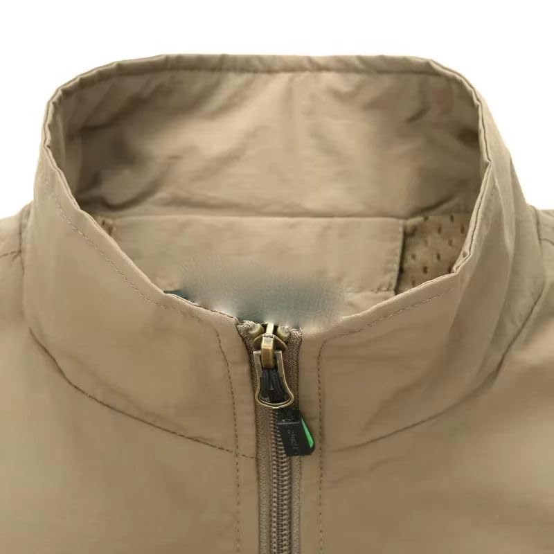 Chaleco casual multibolsillos de hombre para actividades al aire libre 4