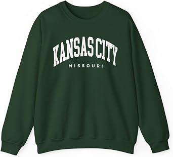 Kansas City Missouri Adult Unisex Crewneck Sweatshirt