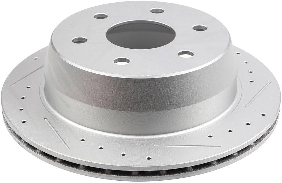 ECCPP D792-7700 55066 Rear 2pcs Brake Rotors + 4pcs Pads Fit For Chevrolet Astro 2003-2005,For Chevrolet Silverado 1500 1999-2006,For Chevrolet Tahoe 2000-2001,For GMC Safari 2003-2005 Brake Kit