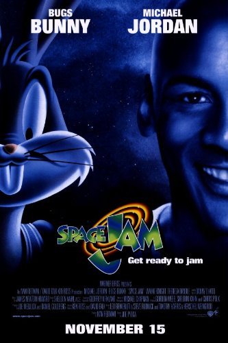 Space Jam Poster Movie B 11x17 Michael Jordan Bill Murray Wayne Knight Theresa Randle MasterPoster Print, 11x17