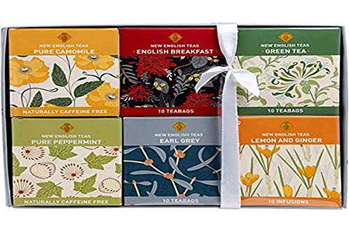 Set de regalo esencial con surtido de 60 bolsitas de té empaquetadas individualmente Cover
