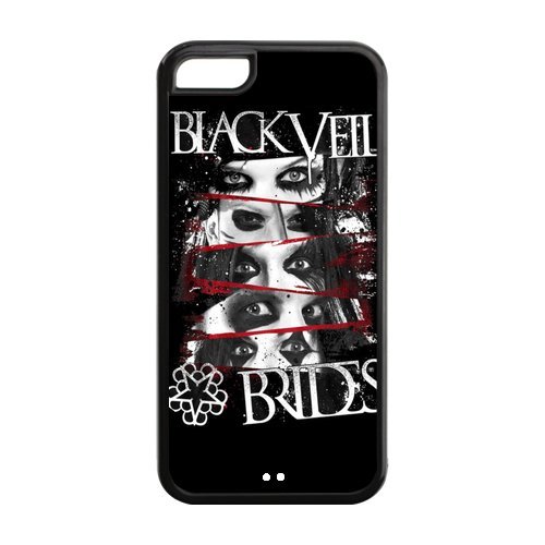 Customize Black Veil Brides Back Case for iphone5C JN5C 1376