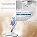 KEEPOW Steam Mop Pads Compatible with PurSteam ThermaPro 10-in-1 Steam Mop and ThermaPro 211 Steam Cleaner, Reusable Pur Steam Mop Replacement Pads for Multi-Surface Floor Cleaner (8 Pack)