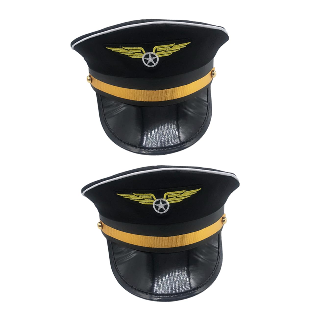 BESTYASH Cappello Costume Di Halloween Divertente Mini Cappellino Da Baseball Caps Cappello Di Halloween Cappello Da Festa Di Moda Aereo Black Poliestere