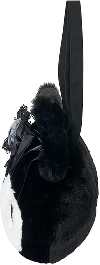 Amazon.co.jp: [サンリオ] フェイス形トートバッグ（真夜中のメロクロ