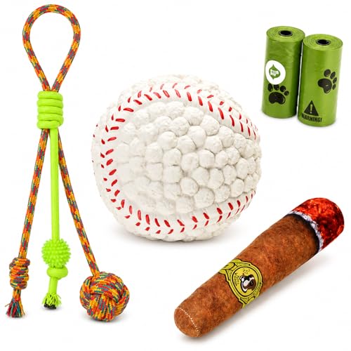 Juguetes para perro pequeño, pack de 5 piezas