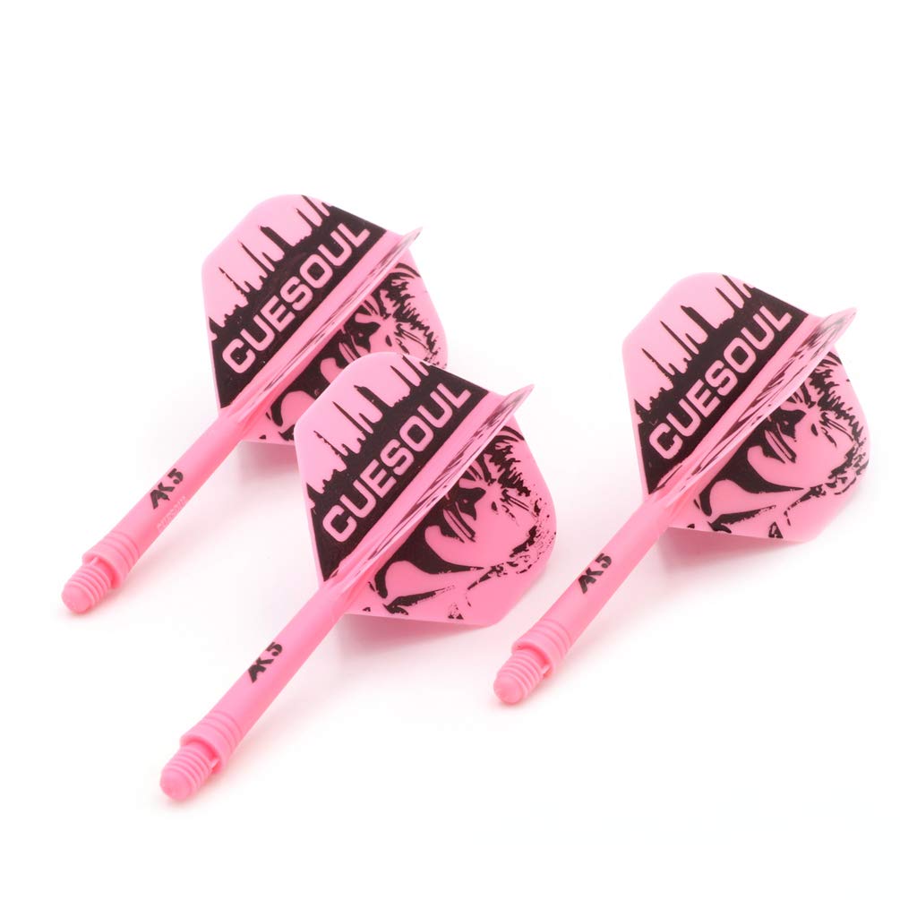 CUESOUL Rost Cañas integradas de Dardos y Plumas de Dardos de Forma estándar, Juego de 3 Piezas - 5