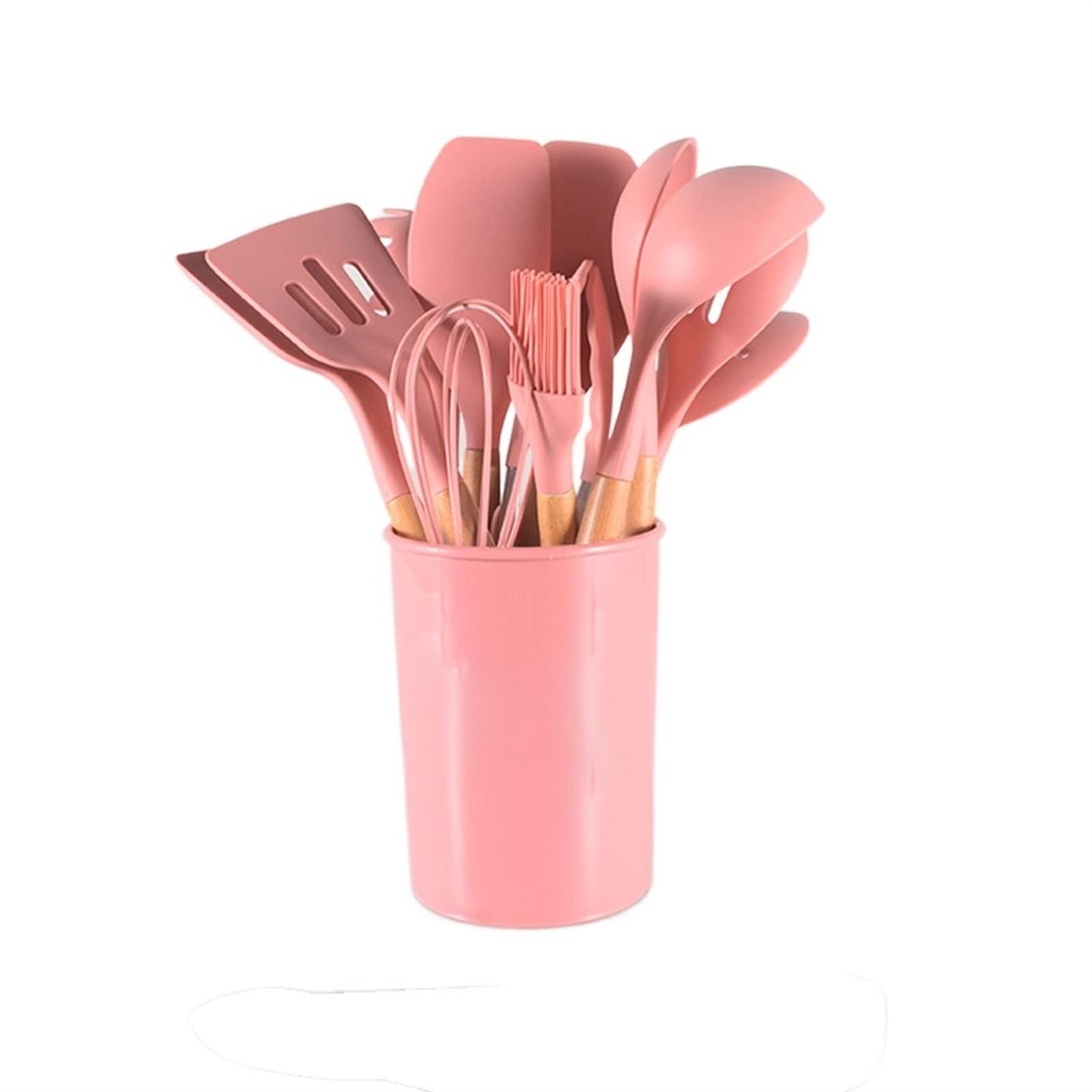 Ensemble ustensiles de cuisine silicone antiadhésif 12 pièces complet