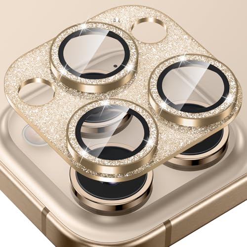 Protection d'objectif d'appareil photo iPhone 16 Pro Max en verre blindé Tensea