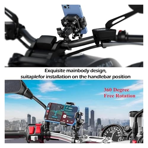 Support smartphone moto scooter avec amortisseur de vibrations - 6