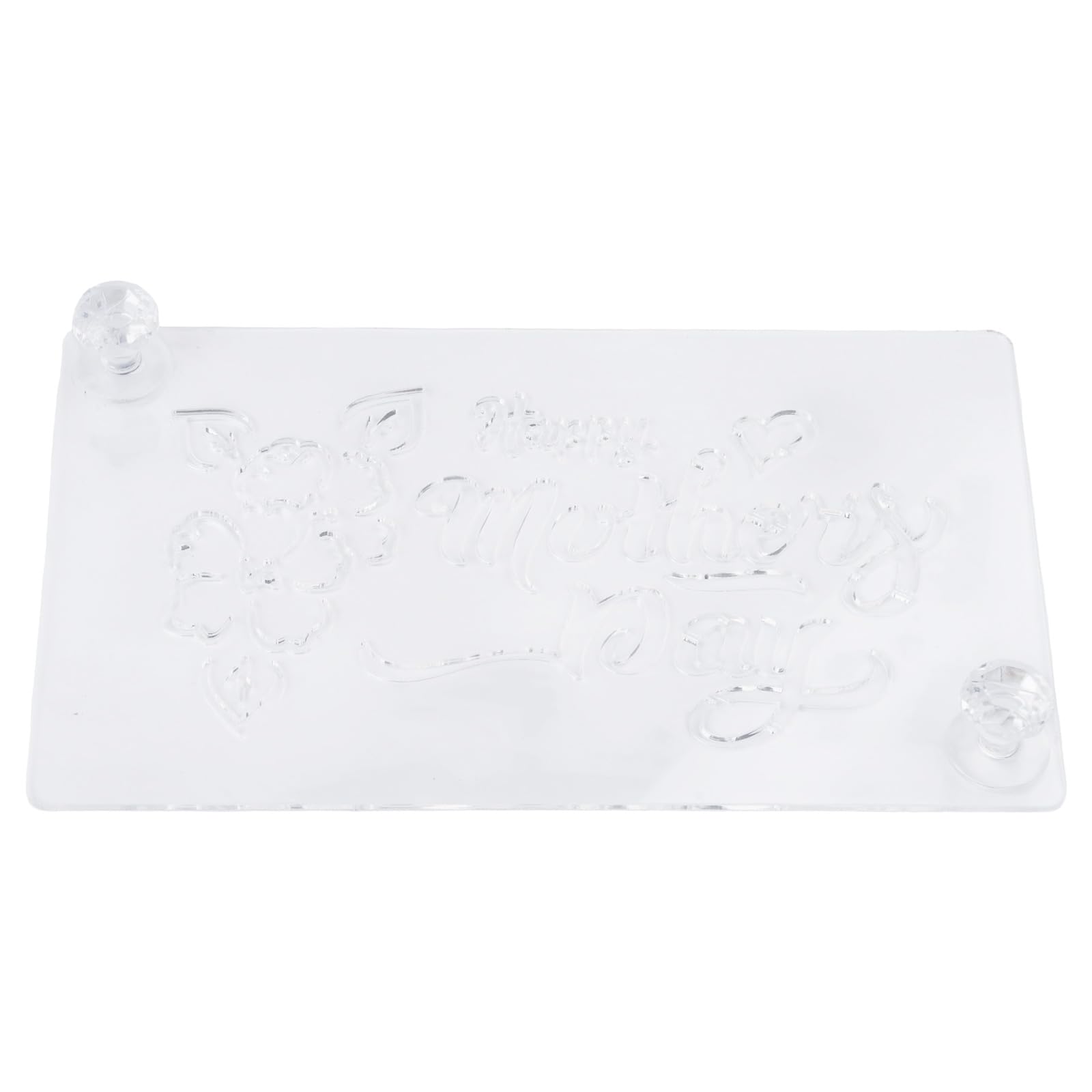 JSGHGDF Practical Cake Stencil Acrylic Powder Template for Decorating Cakes Cookie Portable Transparency Cake Decoration Molds Acrylic Decorating Format