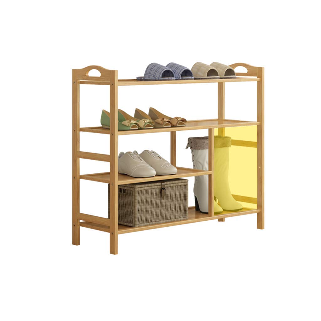 Étagère à chaussures pour entrée et dortoir meuble gain de place 4 niveaux