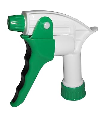 Tolco 110809 Model 640 Big Blaster Trigger Sprayer 9 1/4", 4.5" Height, 12" Width, White/Green Pack of 100