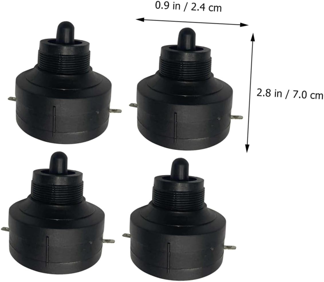 8pcs Car Audio Accessory Kit Piezoelectric Horn Vehicle Sound System Musical Horns for Cars Practical