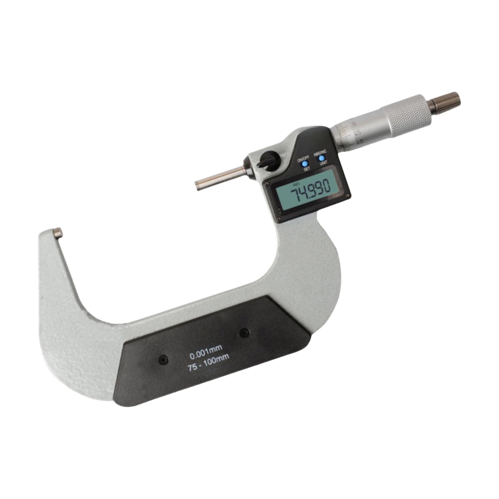 Spessimetro digitale, Risoluzione 0.001 mm, Impermeabile(75-100mm IP65 Waterproof Dig./Mechanical)