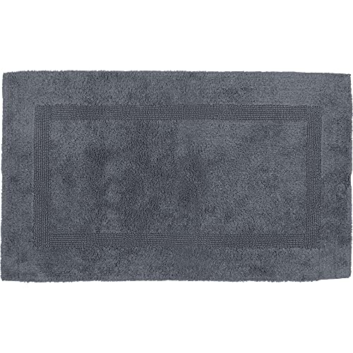 Erwin Müller Badematte, Badteppich Heraklion anthrazit Größe 80x150 cm - Kochfest, für Fußbodenheizung geeignet, 100… – Bild 3