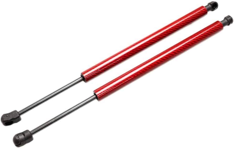 Damper Front Hood Bonnet Gas Struts for Toyota Avalon 2005-2012 Base Sedan Carbon Fiber Shock Absorber Car Parts Accessories Gift SG229034,103492,2pcs (Carbon Fiber Red)
