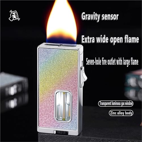 Encendedor Butano Llama Ancha con Ventana de Combustible miniatura 2