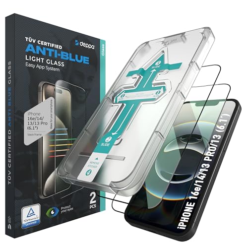 Deppa Pellicola Anti Luce Blu iPhone 6,1" 17e/16e/14/13/13 Pro