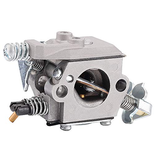 Harbot Carburetor Gasket Fuel Line Pimer Bulb Air Filter for Poulan 2150LE Predator 2155 2175 2350 2375 2375LE 2450 2550 2550LE 2550SE 262 PP210 PP260 PPB1838LE S1634 Snapper S1838 SM4018 Chainsaw