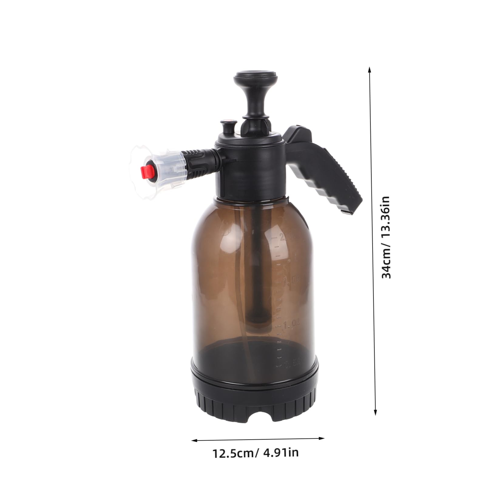 Mikinona Car Detailing Foam with Pump High Pressure Foam Refillable Sprayer for Garden