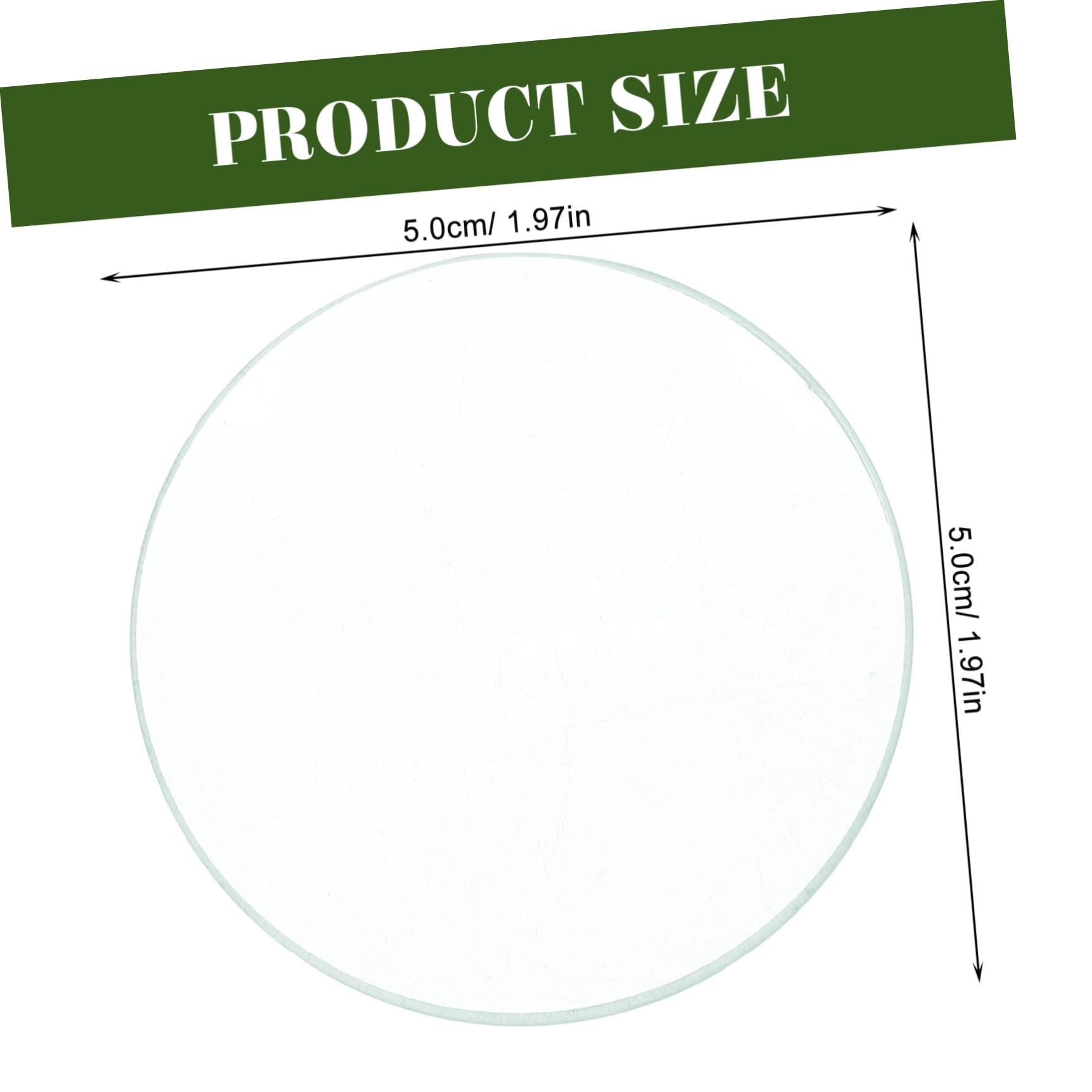 HOOTNEE 3pcs Convex Glass Physics Lab Convex Magnifier Magnifying Glasses Optical Convex Lens Concave Lenses for Science Double Lenses Spherical Double Concave Lens Double Convex