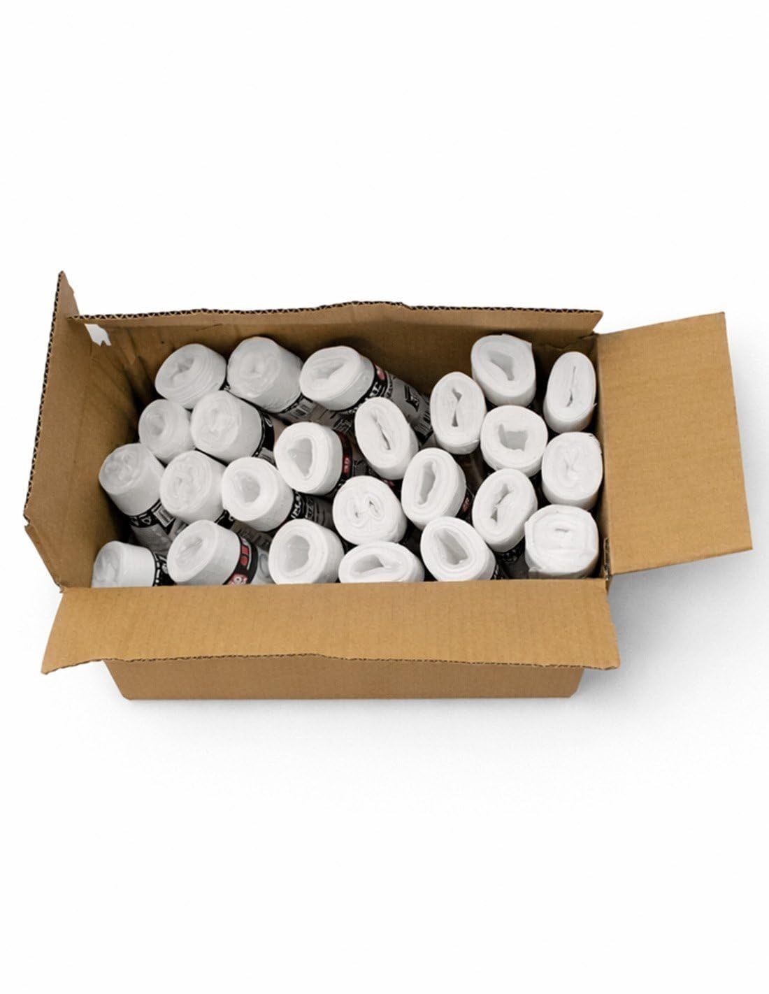 JARDIN202 - Bolsas de Basura 10 Litros Autocierre 39x40cm Antigoteo Perfumadas Resistentes Rollo 30 Unidades para Cubo Pequeño | Pack 60 uds