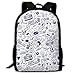 XCNGG Instrumento musical Juguetes para bebés Divertido azul Moda Bolsa de hombro al aire libre Durable Viaje Camping para niños Mochilas