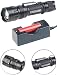 Produktbild KryoLights starke LED Taschenlampe: Cree-LED-Taschenlampe Police TRC-140.akku, 10W, 840 Lumen, IP65 (Taschenlampe Akku)